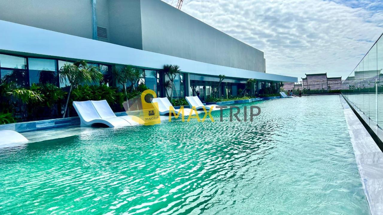 Maxtrip Homestay Luxury - Beachfront - Infinity Pool 头顿 外观 照片